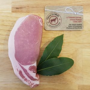 Marinated pork steaks