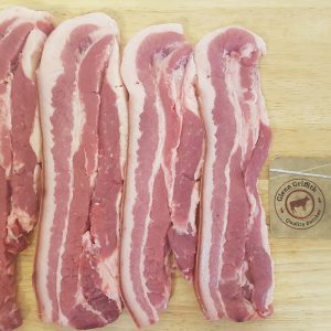 Belly pork slices