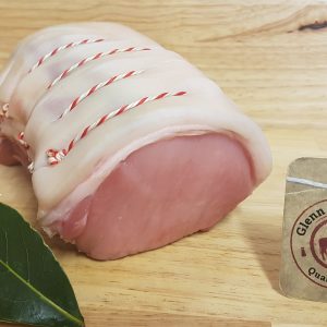 Pork loin roasting joint