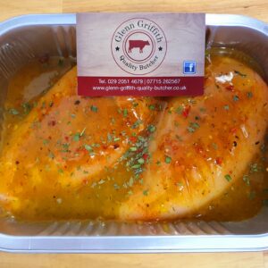 Lemon & corriander chicken tray bake